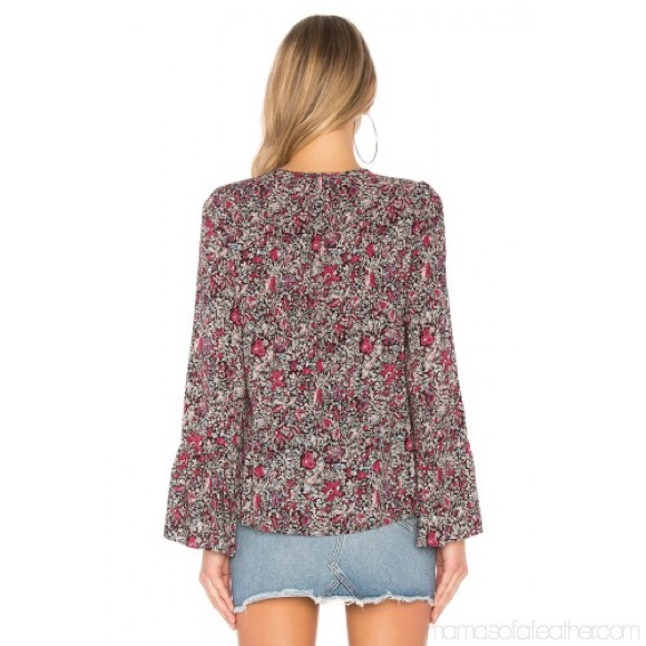 BCBG floral top - Picture 3 of 4